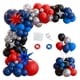 thumbnail image 1 of Kit de arco de globos LumaZoa Spider con Starburst 147 piezas, 1 of 9