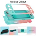 thumbnail image 3 of EEEkit Cover Case Fit for Nintendo Switch Lite, PC Protective Case and HD Screen Protector, Thumb Grips Caps, Shockproof Anti-Scratch Non-Slip Accessories for Switch Lite, 3 of 8