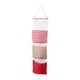 thumbnail image 1 of Bolsa de almacenamiento para colgar en la puerta del armario, bolsa de almacenamiento de lino de 3 capas, bolsa de almacenamiento colgante, bolsillos de alm, 1 of 12