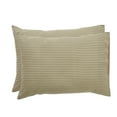 thumbnail image 2 of VHC Brands Prairie Winds Bedding Accessory, Set of 2- STANDARD (21x30), Green, 2 of 6
