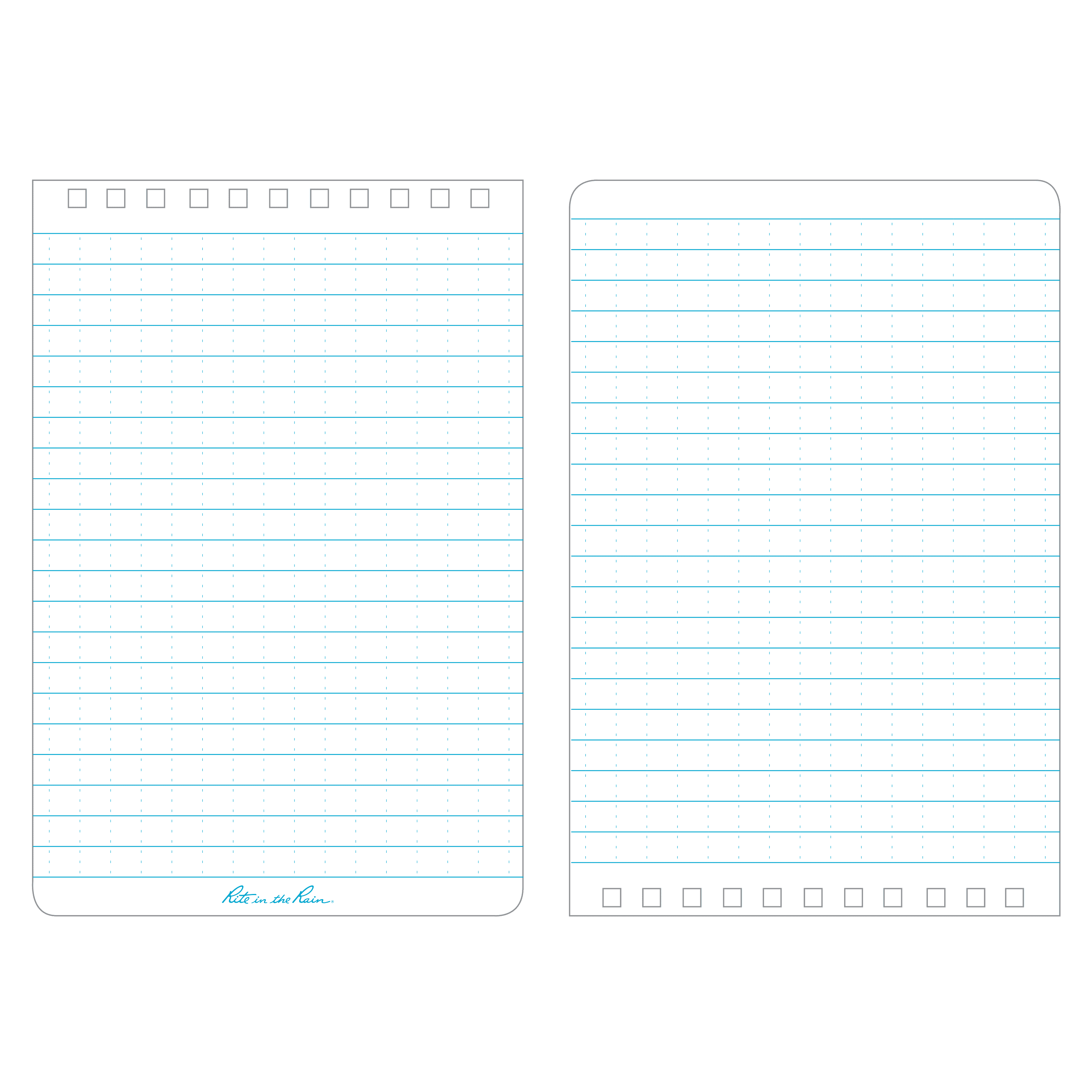 Rite In The Rain Top Spiral Polydura Notebook-Yellow - 3" X 5"-100 Pages-Each For Sale - NZ Safety Blackwoods. | NZ Safety Blackwoods