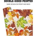 thumbnail image 5 of Fall Placemats Set of 4 Autumn Thanksgiving Maple Leaf Place Mats 12x18 Inch Seasonal Rustic Harvest Washable Table Mats for Party Kitchen Dining Decoration, 5 of 8