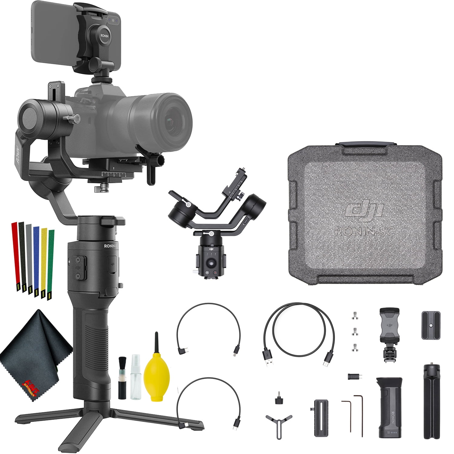 DJI Ronin-SC Gimbal Stabilizer with All-in-one Control for DSLR