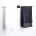 thumbnail image 6 of 100Fens Towel Rack Luxury Brushed Gold Single Nordic Bathroom Towel Bar 3 Towel Bar Wall-Mounted (Color : Black Seat Gold Pole,Siz, 6 of 6