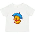 thumbnail image 3 of Inktastic Rainy Ducky Boys or Girls Toddler T-Shirt, 3 of 5