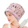 thumbnail image 4 of 3 Speeds Temperature Control 4-Row Cable Hair Care Hat Waterproof Electric Heating  For Home Hair Care EU Plug,US Plug, 4 of 8