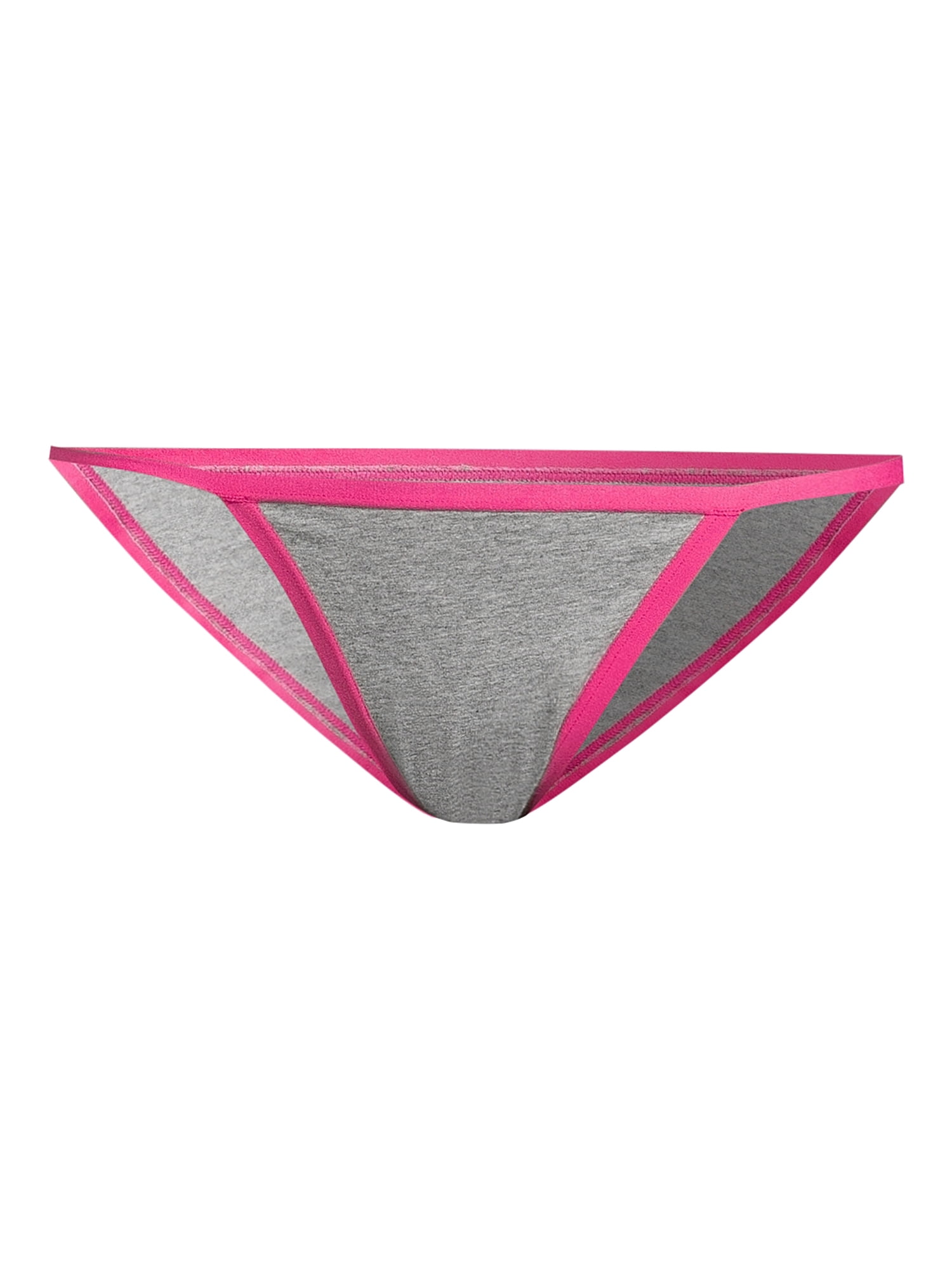 No Boundaries Cotton String Bikini Panty, Women's and Women's Plus
