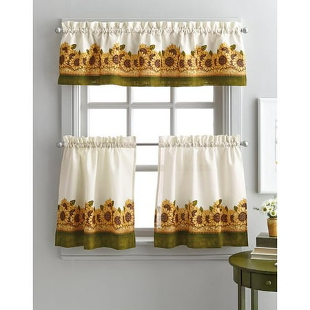 Sunflower Curtains Kitchen New Decoration Sunflower Curtains Kitchen New Decoration