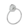 thumbnail image 6 of Rohl Palladian Wall Mounted 6" Towel Ring In Satin Nickel, 6 of 6