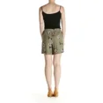 thumbnail image 2 of Nautica Women's Linen Blend Pull-On Short (Urbancamo, XL), 2 of 3