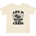 thumbnail image 3 of Inktastic Life is Better at the Cabin with Trees and Moon Boys or Girls Baby T-Shirt, 3 of 5