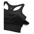 thumbnail image 6 of CRZ YOGA Butterluxe Racerback Sports Bras for Women Padded Y-Back Longline Workout Yoga Tops, 6 of 6