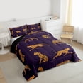 thumbnail image 3 of Castle Fairy Boys Girls Leopard Animal Twin Comforter Sets,Wildlife Cheetah Bedding Set, 3 of 8
