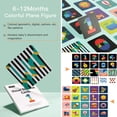 thumbnail image 2 of Tarjeta flash Beiens High Contrast Baby, 80 unidades, 160 páginas, 0-3-6-12-36M, 2 of 5