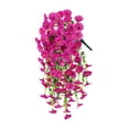 thumbnail image 3 of Planta artificial colgante decorativa hecha a mano con gotas de lágrimas robadas de primavera. Rojo púrpura, 3 of 9