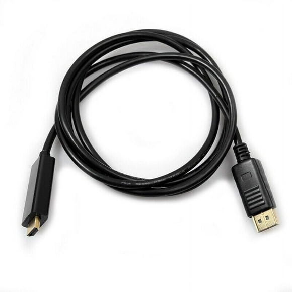 6FT Display Port DP Male to HDMI D Male Cable Wire Adapter