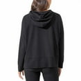 thumbnail image 2 of Mondetta Ladies' Ottoman Hoodie (Black, Large, l), 2 of 4