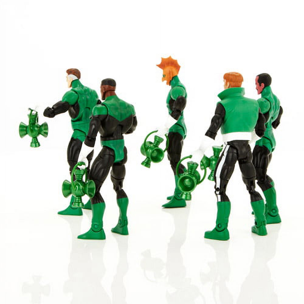 DC Universe Classics Exclusive Green Lanterns Light Action Figure 5Pack Tomar Re, Sinestro, Hal Jordan, John Stewart Guy Gardner - image 3 of 5