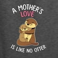 thumbnail image 6 of Wild Bobby A Mother's Love Is Like No Otter Unisex Crewneck Sweatshirt, 6 of 6