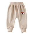 thumbnail image 2 of Bovxnpu Fall Winter Boys Girls Pants, Girls Sweatpants Jogger Pants Active Pants, Toddler Kids Fashion Cute Print Pants Warm Trousers Corduroy Pants Sweatpants, 2 of 5
