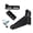 Black, variant on Lerpwige Heavy Type Pneumatic Stopper Holder Soft Closing Automatic Door Stopper Adjustable Speed Positioning Door Stop