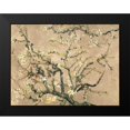 thumbnail image 2 of Van Gogh, Vincent 14x12 Black Modern Framed Museum Art Print Titled - Mandorlo in fiore (beige variation), 2 of 5