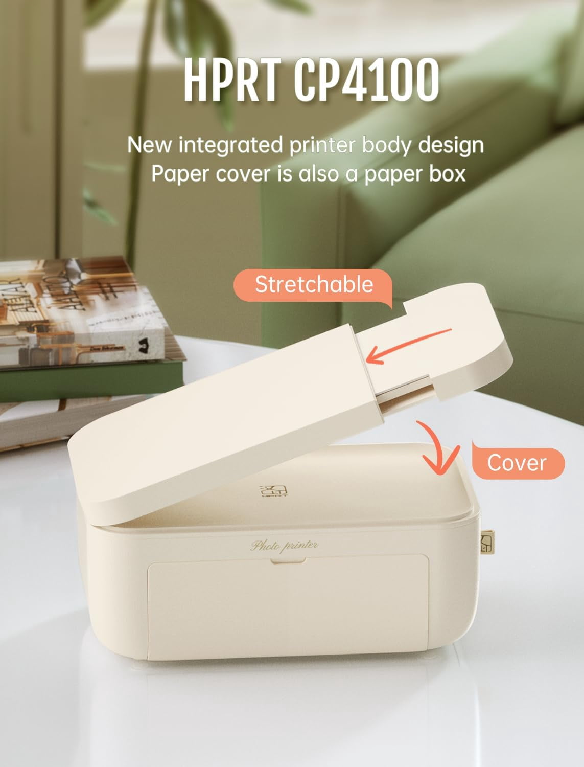 Restored HPRT Photo Printer 4x6,+20 Sheets&1ribbon,Wi-Fi Wireless Instant Picture Printer for iPhone, Android, Smartphone, Thermal Dye-Sublimation, AR Video Printing,Portable Photo Printers (Refurbished)