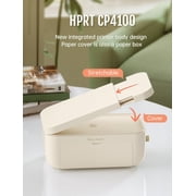 Restored HPRT Photo Printer 4x6,+20 Sheets&1ribbon,Wi-Fi Wireless Instant Picture Printer for iPhone, Android, Smartphone, Thermal Dye-Sublimation, AR Video Printing,Portable Photo Printers,Beige