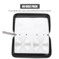 thumbnail image 4 of MasteelfCA Portable CD Case Holder Storage Bag Organizer for Home Car Travel 80 Capacity, 4 of 7