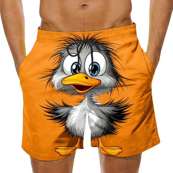 Timoontee Men Cargo Shorts Shorts Durable for Everyday Use Lightweight Breathable Breathable Fabric Lightweight Material Orange XL