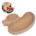 thumbnail image 1 of Food Serving Tray, Home Wooden Dish, Cute Pattern For Children Kid Duck,,Dog, 1 of 8
