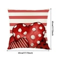 2025 New Valentine's Day Couple Pillow Cover Linen Valentine Pillow