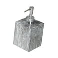 thumbnail image 1 of Dispensador de jabón Macarena Textura de mármol 400 ml Cabeza plateada gris, 1 of 8