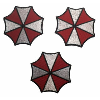 Resident Evil Umbrella Corporation Logo Large Embroidered Jacket Patch