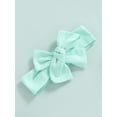thumbnail image 5 of Franhais Girls Casual Suit, Solid Color Sleeveless Ruffled Sling Tops+Pockets Long Pants+Headband, 5 of 9