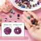 thumbnail image 2 of 105 Pcs 10mm Perlas de arcilla con strass para hacer joyería, perla de bola de disco al por mayor para pulsera, collar, arete, manualidades, decoración DIY, morado, 2 of 7