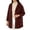 Wine, variant on Jackets for Women, Oversized Button Up Corduroy Hooded Jacket for Women Fall Long Sleeve Cardigans Outerwear Jackets Coat with Pocket