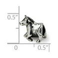 thumbnail image 3 of 925 Sterling Silver Reflections Horse Bead; for Adults and Teens; for Women and Men, 3 of 3
