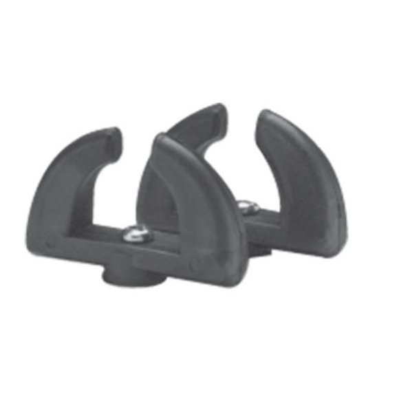 Taylor Made Boat Windshield Latch 1162 Twist; Black; Thermoplastic; Pack Of 2; With Self-Tapping Screws
