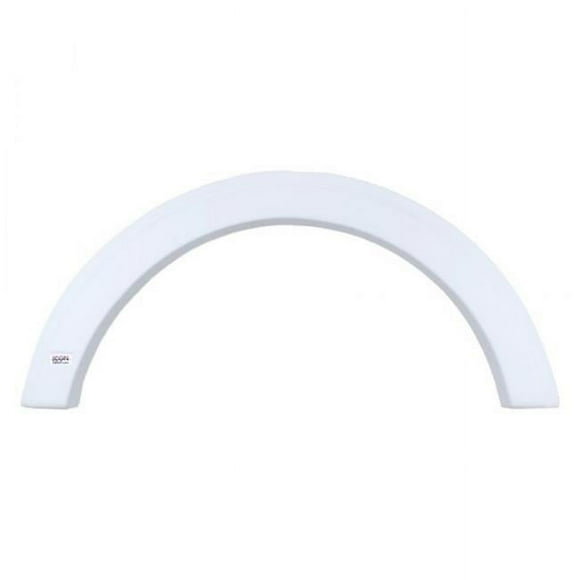 Icon Technologies ICR12151 Black Single Icon Fender Skirt