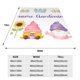 thumbnail image 3 of Balery Watercolor Gnome Garden Manta de Felpa Suave y Acogedora – Cobija de Franela Aterciopelada para Cama, Lavable y Cálida para Sofá, Mascotas, Transpirable-40"x30", 3 of 7