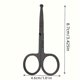 thumbnail image 1 of Professional Beard & Nose Hair Trimming Scissors - Safe Rounded Tip, Unisex Grooming Essentials for Precision Styling, 1 of 2