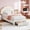 Beige, variant on Twin XL Size Bed Frame for Velvet Upholstered Headboard with 2 Storage Drawers Princess Style Platform Bed Wood Slats No Box Spring Needed Easy Assembly,Pink