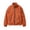 #A01-Saffron, variant on Men Full Zip Fleece Jacket Polar Fleece Stand Collar Long Sleeve Sweater Winter Warm Soft Pullover