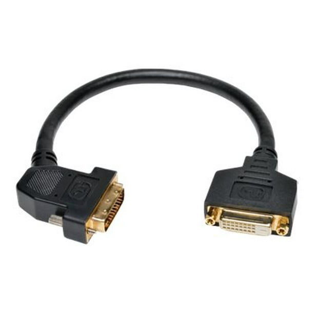 Tripp Lite Dvi Dual Link Video Extension Cable 45 Degree Left Connector 1 X Dvi D Male 1 X Dvi I Female 1ft Walmart Com Walmart Com Tripp Lite Dvi Dual Link Video Extension Cable 45 Degree Left Connector 1 X Dvi D Male 1 X Dvi I Female 1ft Walmart Com Walmart Com