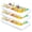 Pack of 3, variant on Novelty Place Inflatable Ice Serving Bar with Drain Plug - Salad Food & Drinks Tray for Party Picnic & Camping