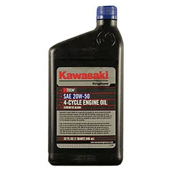 Kawasaki KTech Synthetic Blend Motor Oil 20W-50, 1 qt