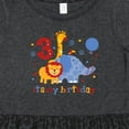 thumbnail image 4 of Inktastic Safari 3rd Birthday Girls Toddler Dress, 4 of 5