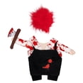 thumbnail image 3 of Vibrant Life Halloween Butcher Costume for Dogs, Multicolor, M, 3 of 6