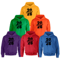 thumbnail image 2 of Respect My Tshirt 20Graduate26 Success Graduation, Men's Streetwear Hooded Pullover Sweatshirt, Medium, Purple, 2 of 3